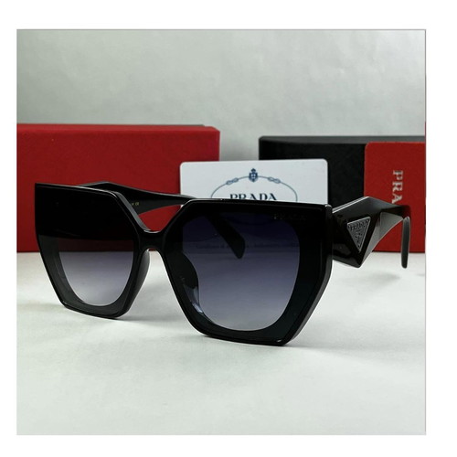 Prada Cat Eye Sunglasses Black New with UV400 Protection