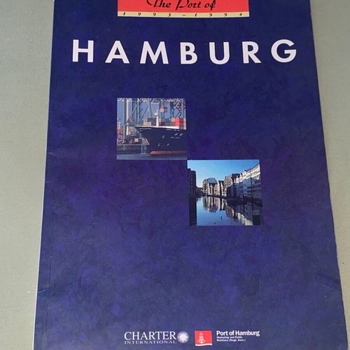 Vintage Port of Hamburg Guide 1993-1994 like new, collectible