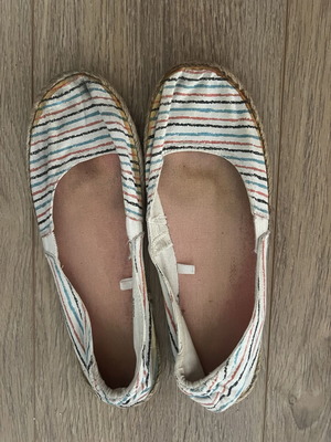 H&M espadrilles like new, size 40, multicolor