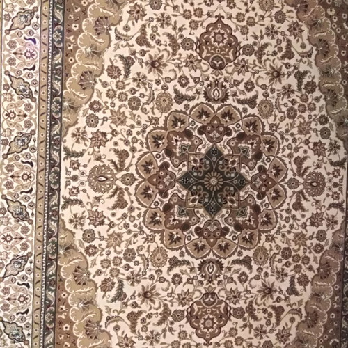 Rug 2x3 new with earthy colors and antistatic threads