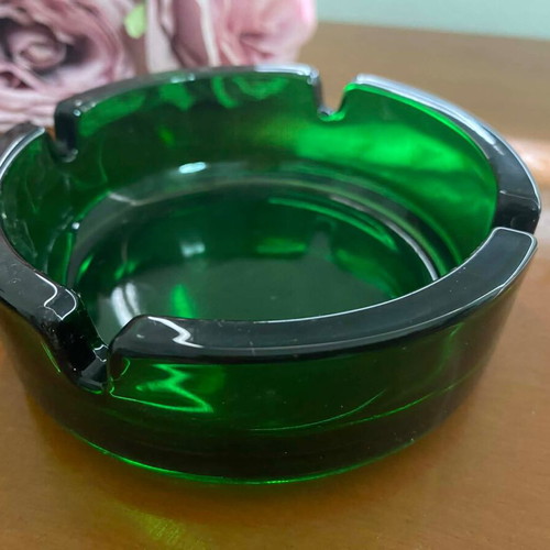 Arcoroc France ashtrays set of 2 vintage like new