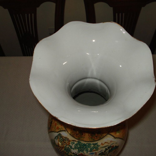 Large decorative floor vase used 60cm 21cm 3kg