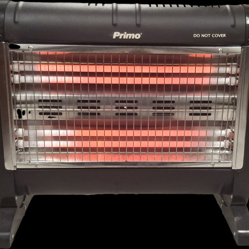 Primo PRQH-81051 Quartz Heater 1600W used with thermostat