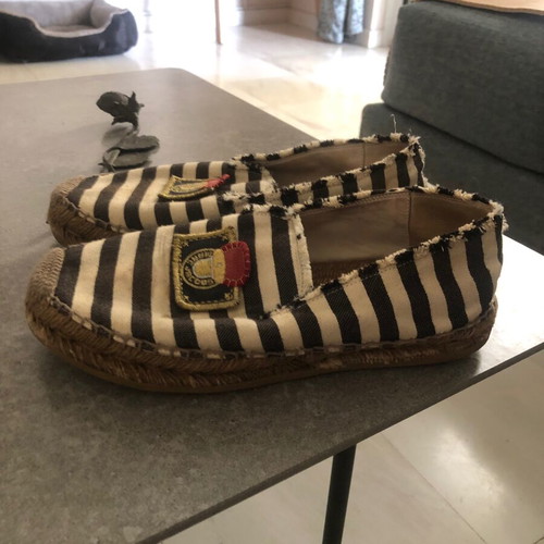 Marc Jacobs espadrilles size 39.5 used, white and blue