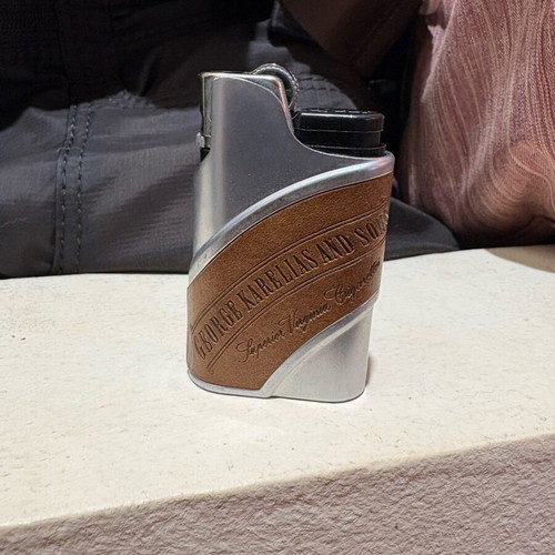 Karelias lighter with case like new, collectible from Karelias