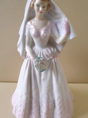 Πορσελάνινη φιγούρα Royal Doulton The Bride HN2166 σαν καινούργια