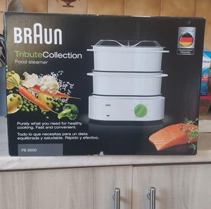 Ατμομαγειρας BRAUN FS 3000