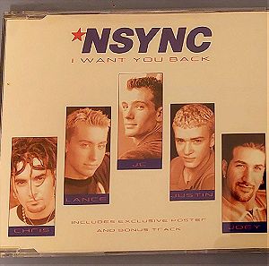 NSYNC - I Want You Back (Cd Single, 1998)
