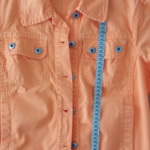 The Hip Site orange jacket cotton used size L
