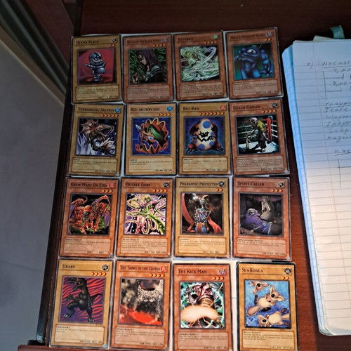 Yu-Gi-Oh! cards used, pack of 16