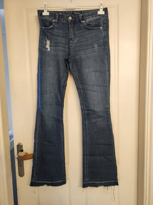 Funky Buddha flared jeans like new, size S 36 8, blue