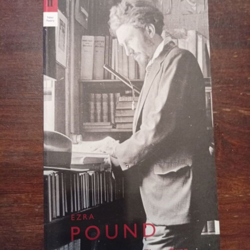 Ezra Pound Poems Selected By Thom Gunn new