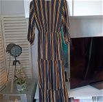 Γυναικείο βαμβακερό φόρεμα maxi, Toi Moi -S