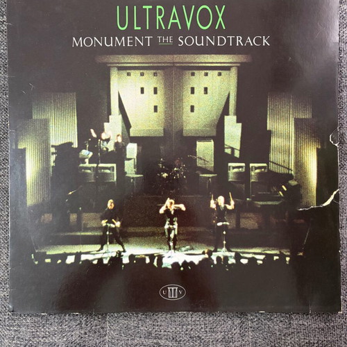 Ultravox Monument The Soundtrack LP like new, pop