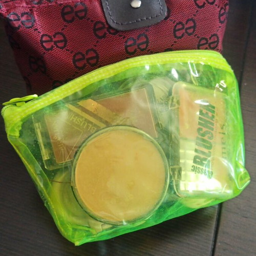 Cosmetics set of 34 pieces like new