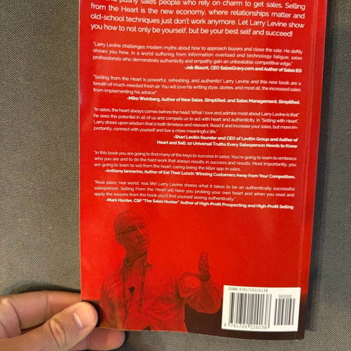 Selling From the Heart by Larry Levine new book in English