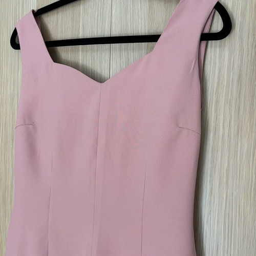 Pink mini dress