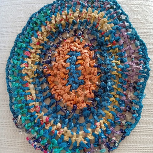 Oval Handmade Placemat like new