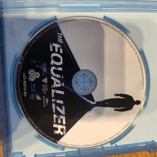 The Equalizer Blu-Ray like new, action adventure thriller