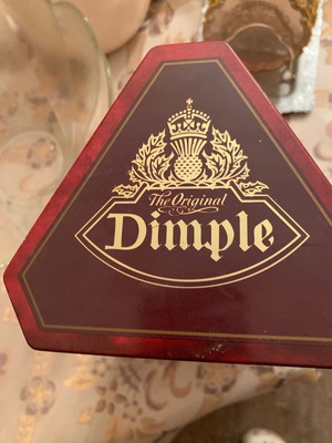 Μεταλλική συσκευασία Dimple Fine Old Original 15 years old καινούργιο