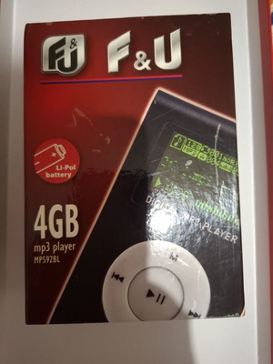 Retro MP3 Player F&U MP592BL 4GB καινούργιο