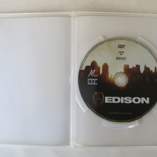 Edison DVD used, action, thriller, crime, drama, subtitles