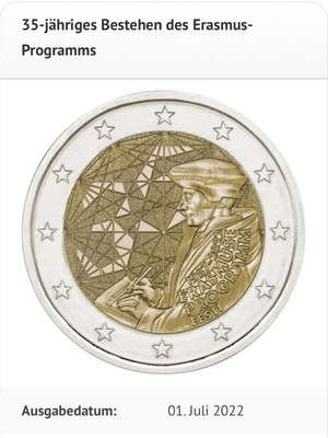 2 Euro 2022 Estonia coin like new
