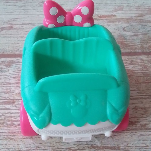 Disney's Minnie's Cruiser toy car used, Matel 2012