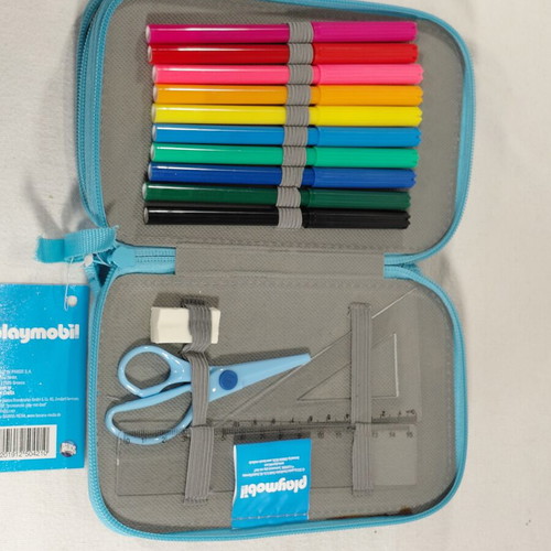 Playmobil Knights pencil case new