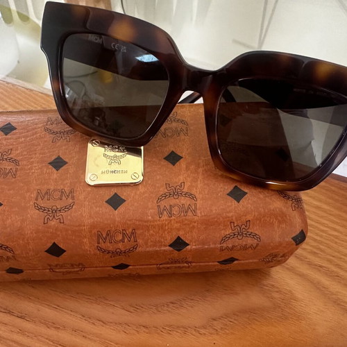 MCM women's sunglasses with case, authentic