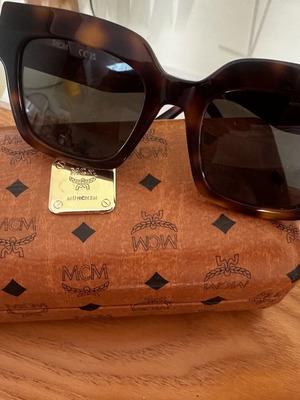 MCM women's sunglasses with case, authentic