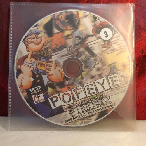 Popeye DVD new