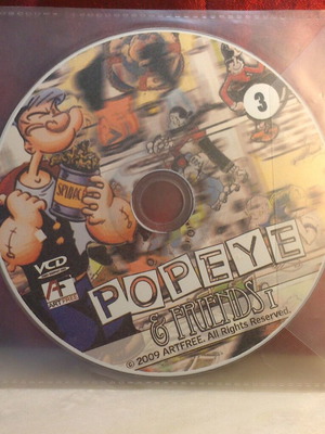 Popeye DVD new