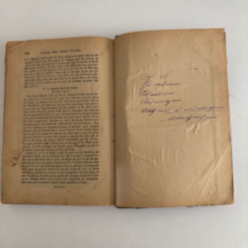Ollendorff book 1895 used, French language learning