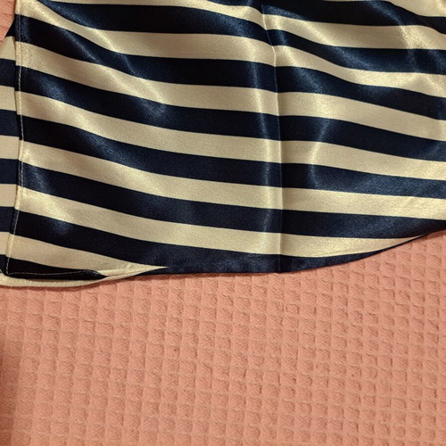 Marks & Spencer vintage sleepwear set satin, blue and white, like new