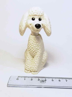 Poodle Etna figure used from Asterix and Obelix with magnetic nose