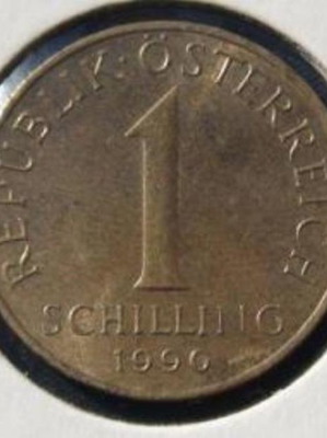 Αυστρία 1 Σελίνι 1990 μεταχειρισμένο