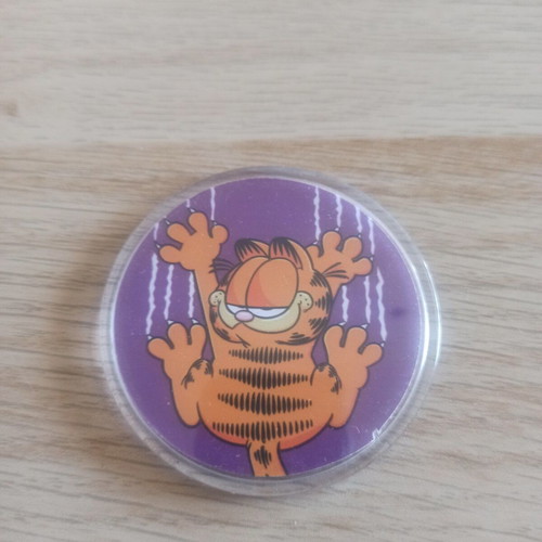 Garfield Pin No6 New 6x6 cm