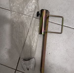 Beach umbrella base iron unused