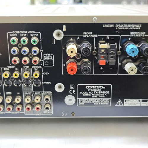 Onkyo TX SR 600E AV receiver used, fully functional