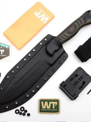 Μαχαίρι επιβίωσης Work Tuff Gear JX-Omega gen 2 Satin Wilderness Camo Gator Grip καινούργιο