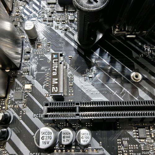 Motherboard ASRock H610M-HVS/M.2 with Intel Core i5-12400 and 16GB DDR4 RAM used