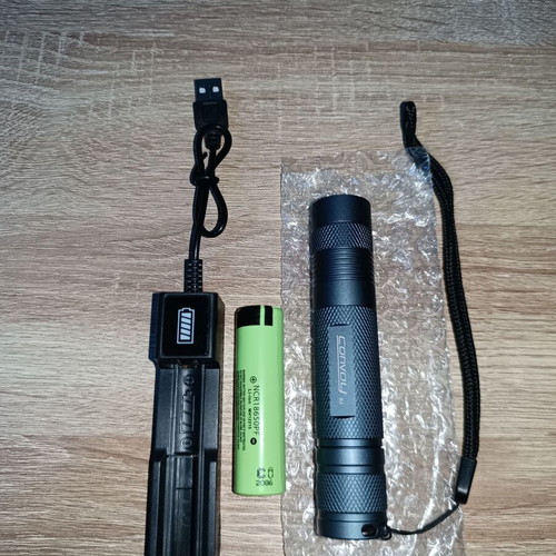 Convoy S2 flashlight with upgraded board and LED CREE XP-L HI V3 new