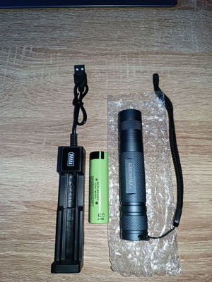Convoy S2 flashlight with upgraded board and LED CREE XP-L HI V3 new