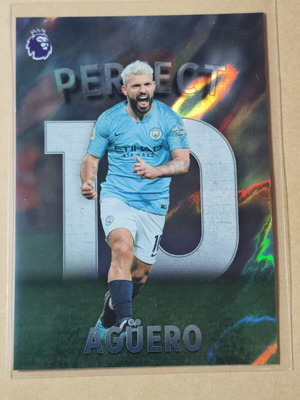 Topps Premier League 2026/27 Sergio Aguero Perfect 10 Insert Man City PT 7