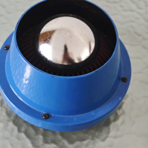 Double Flow Mushroom Blue Air Filter used