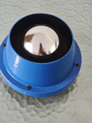 Double Flow Mushroom Blue Air Filter used