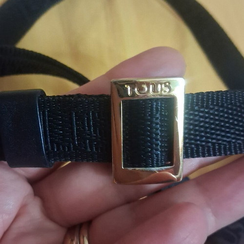 Tous Camo Bear crossbody bag like new, black