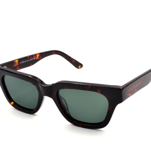 Funky Buddha sunglasses brown tortoise with green polarized lenses FBS2062/002 new
