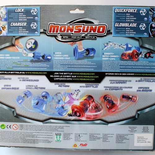 Monsuno Core-Tech Team 4 Pack figures new Jakks